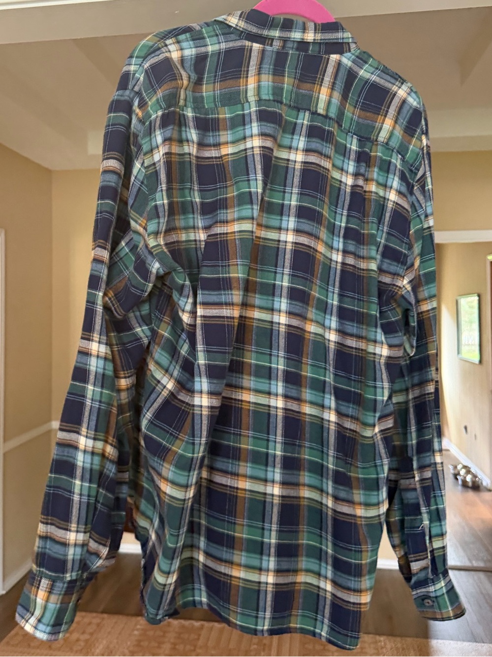 Marine Layer men’s flannel size L EUC casual coastal button down - Picture 4 of 5